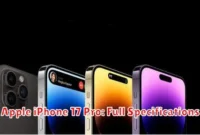 Apple iPhone 17 Pro: Full Specifications Apple iPhone 17 Pro: Full Specifications