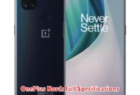 OnePlus Nord: Full Specifications OnePlus Nord: Full Specifications