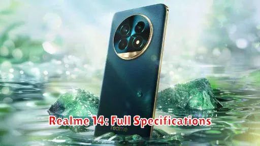 Realme 14: Full Specifications