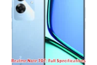 Realme Note 70T: Full Specifications