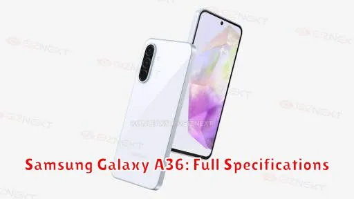 Samsung Galaxy A36 Full Specifications Specs kazu co id Samsung Galaxy A36 Full Specifications Specs kazu co id