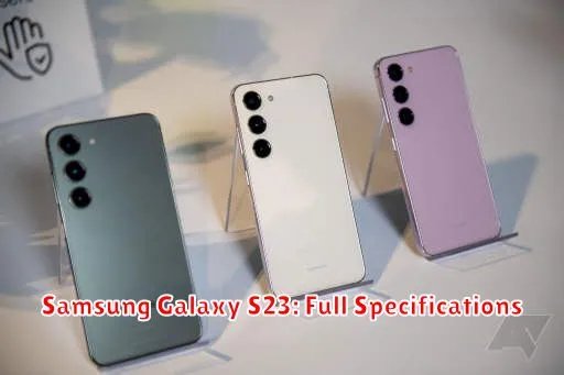 Samsung Galaxy S23: Full Specifications