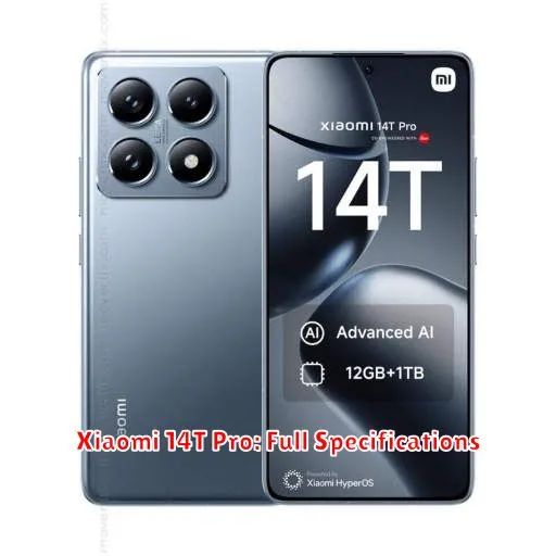 Xiaomi 14T Pro: Full Specifications