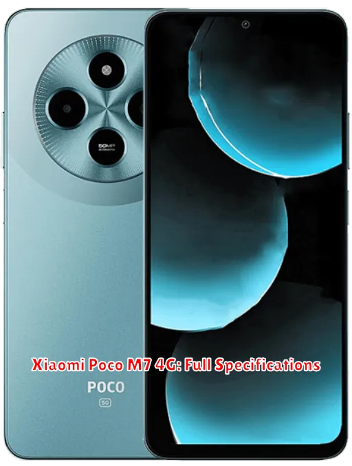 Xiaomi Poco M7 4G: Full Specifications