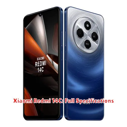 Xiaomi Redmi 14C: Full Specifications