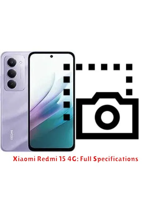 Xiaomi Redmi 15 4G: Full Specifications