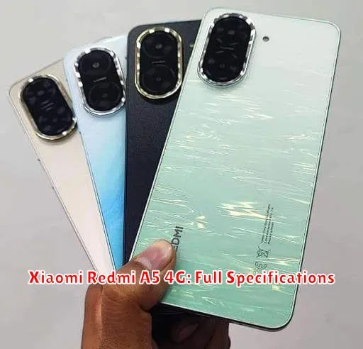 Xiaomi Redmi A5 4G: Full Specifications