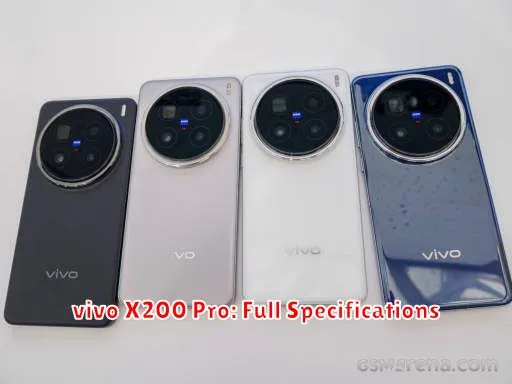 vivo X200 Pro: Full Specifications