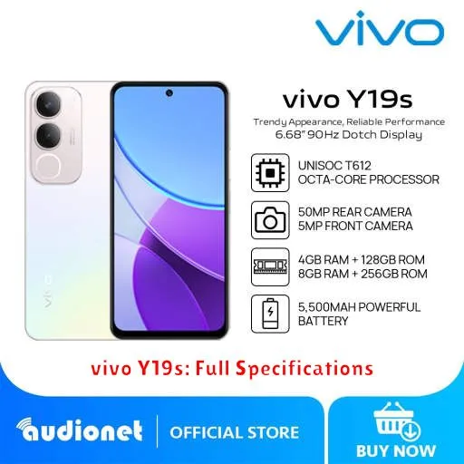 vivo Y19s: Full Specifications
