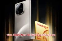 vivo iQOO Neo 10: Full Specifications vivo iQOO Neo 10: Full Specifications