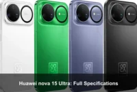 Huawei nova 15 Ultra: Full Specifications Huawei nova 15 Ultra: Full Specifications