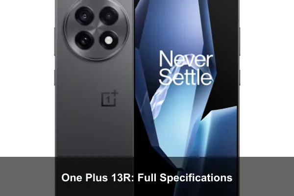 One Plus 13R: Full Specifications