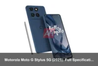 Motorola Moto G Stylus 5G (2025): Full Specifications
