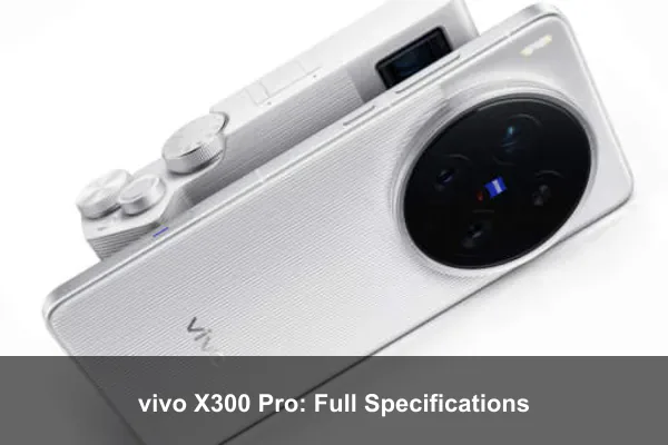 vivo X300 Pro: Full Specifications