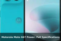 Motorola Moto G67 Power: Full Specifications