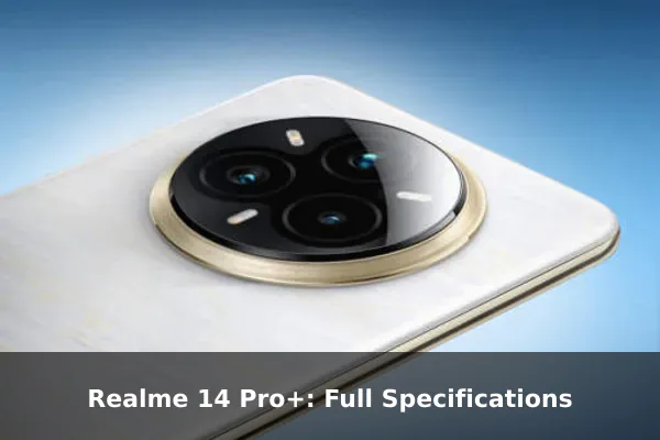 Realme 14 Pro+: Full Specifications