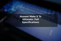 Huawei Mate X Ts Ultimate: Full Specifications Huawei Mate X Ts Ultimate: Full Specifications