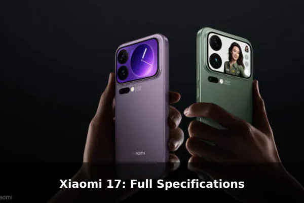 Xiaomi 17: Full Specifications