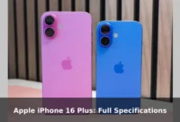 Apple iPhone 16 Plus: Full Specifications