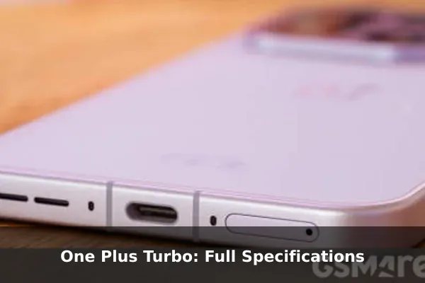 One Plus Turbo: Full Specifications
