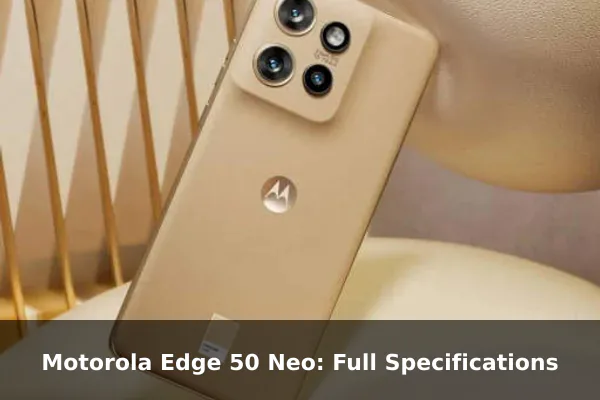 Motorola Edge 50 Neo: Full Specifications