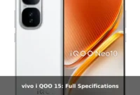 vivo i QOO 15: Full Specifications
