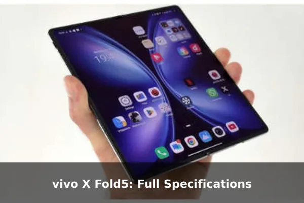 vivo X Fold5: Full Specifications