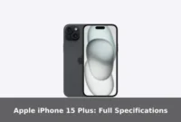 Apple iPhone 15 Plus: Full Specifications