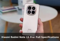 Xiaomi Redmi Note 15 Pro: Full Specifications