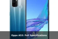 Oppo A53: Full Specifications