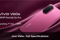 vivo V60e: Full Specifications