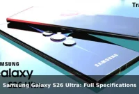 Samsung Galaxy S26 Ultra: Full Specifications Samsung Galaxy S26 Ultra: Full Specifications