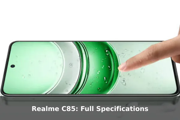 Realme C85: Full Specifications
